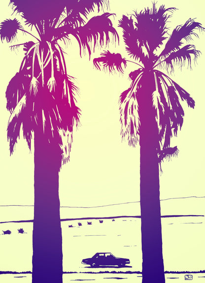 Palms - Poster / Art Print