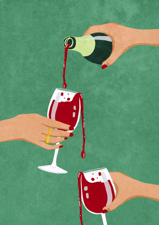 Cheers Girls - Poster / Art Print