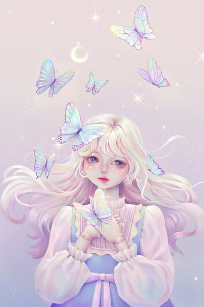 Fantasy Fairy Doll - Poster / Art Print