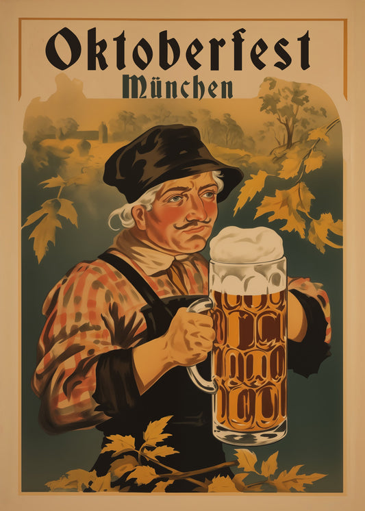 Oktoberfest Munich - Poster / Art Print