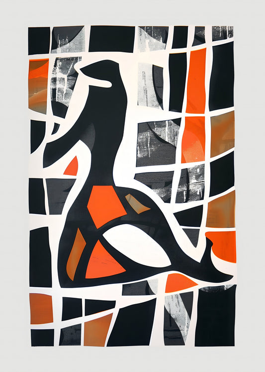 Geometric Aviary - Poster / Art Print