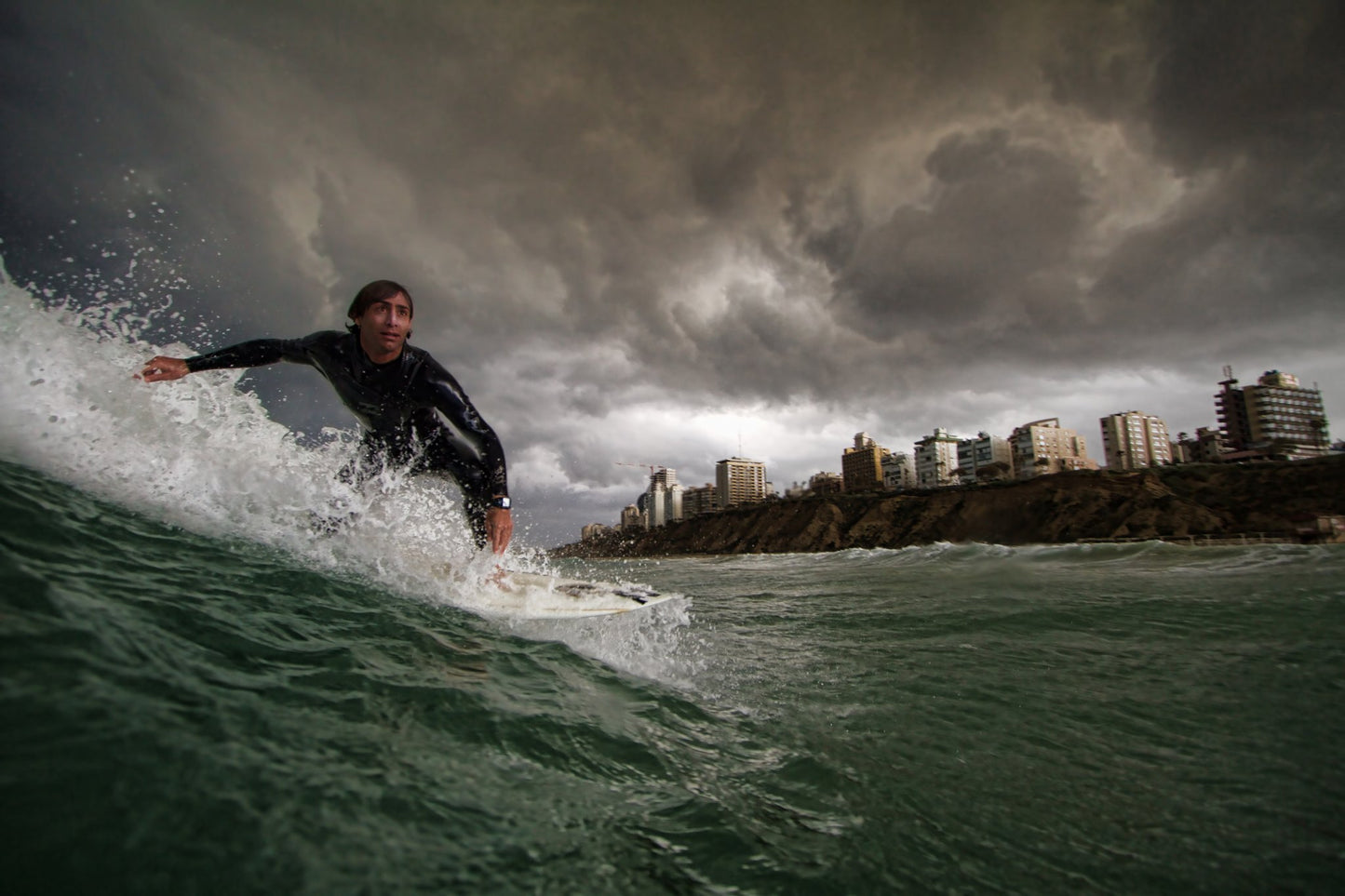 Apocalyptic Surfer - Poster / Art Print