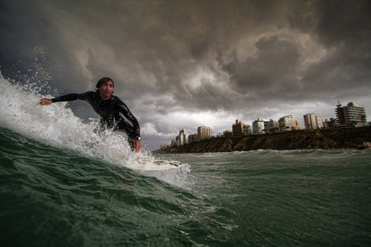 Apocalyptic Surfer - Poster / Art Print