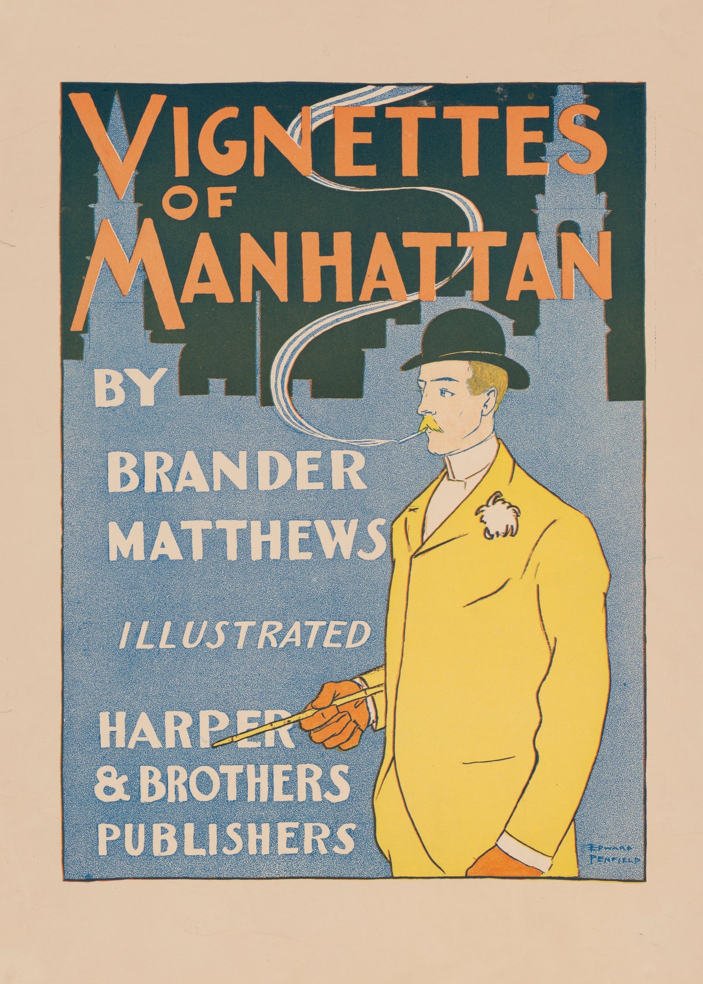 Vignettes of Manhattan (1895) - Poster / Art Print