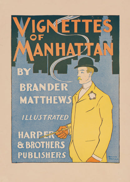 Vignettes of Manhattan (1895) - Poster / Art Print