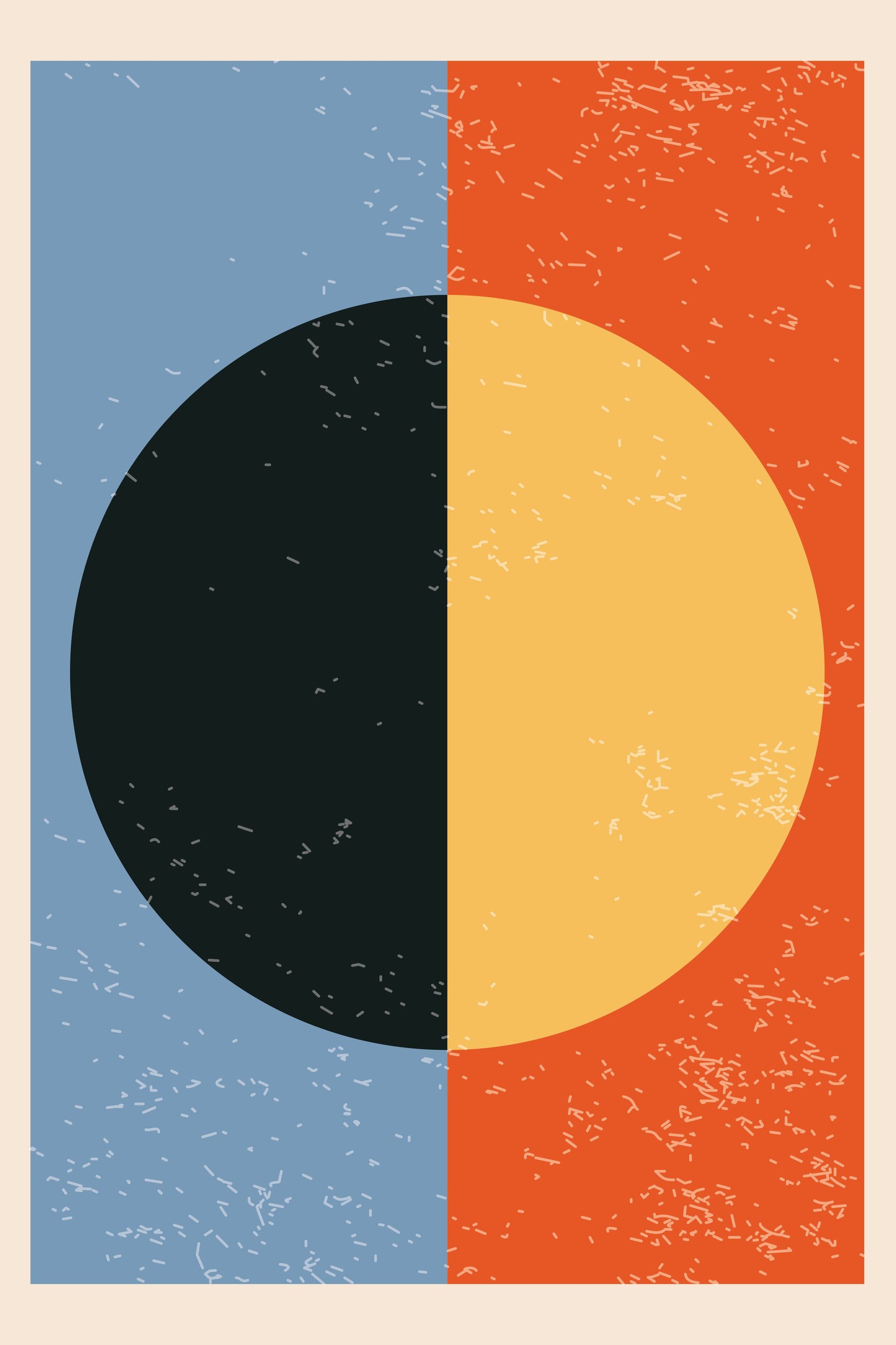 Minimal Abstract Shapes Series #1 - Poster / Art Print