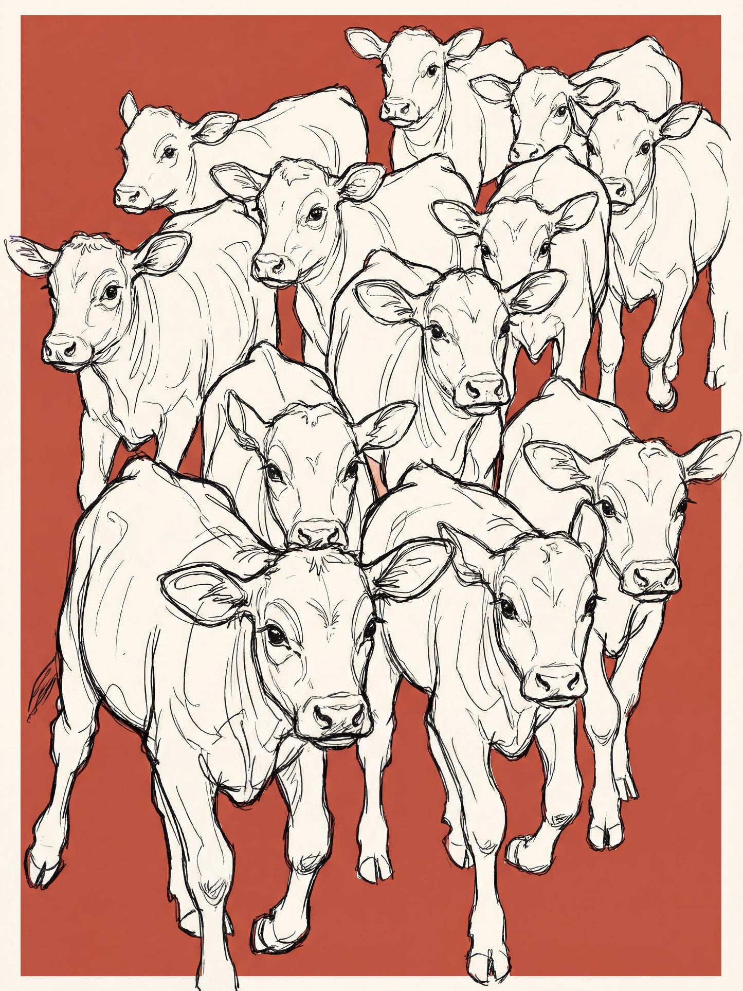 Cow Release - Poster / Art Print