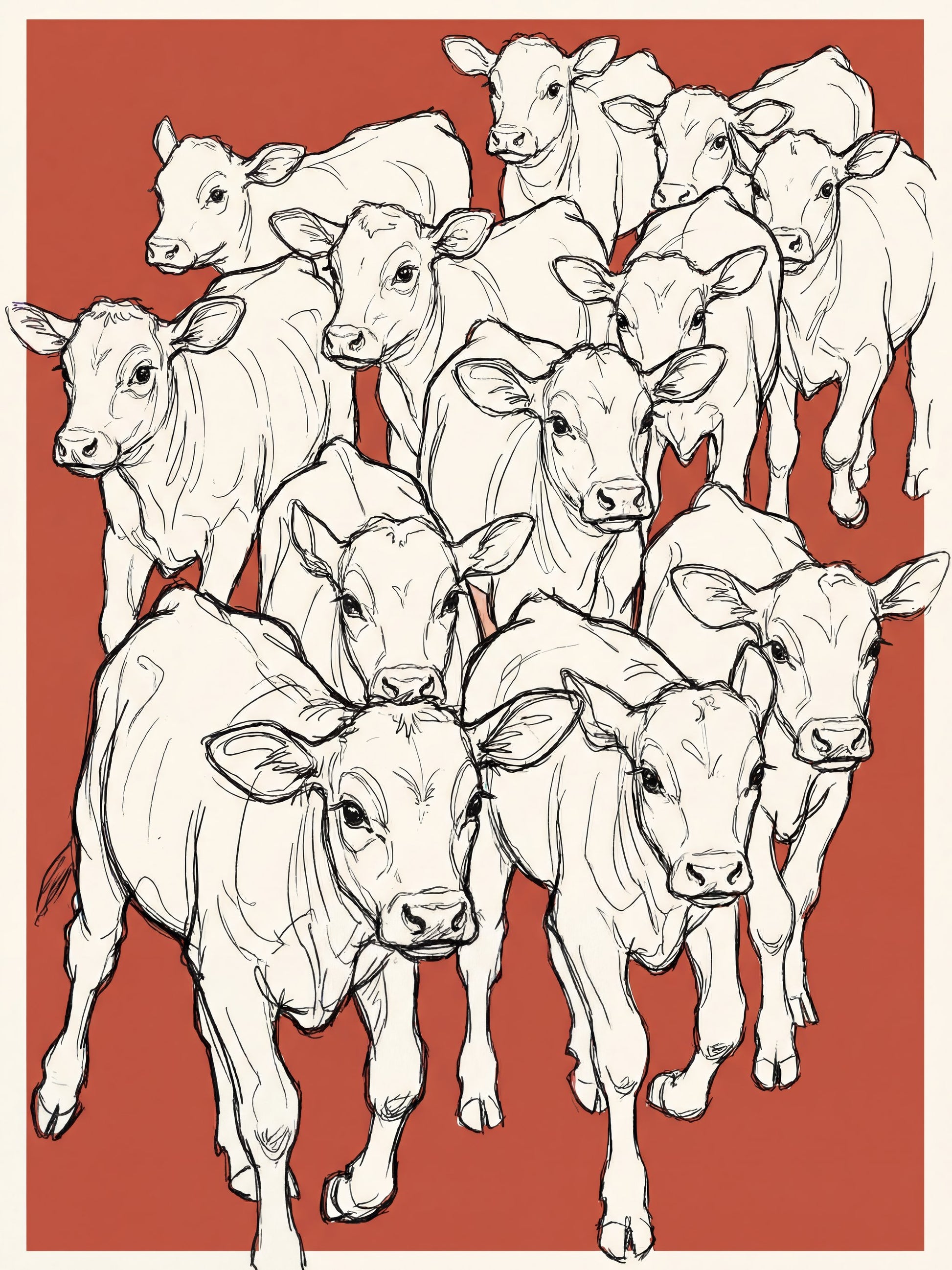 Cow Release - Poster / Art Print