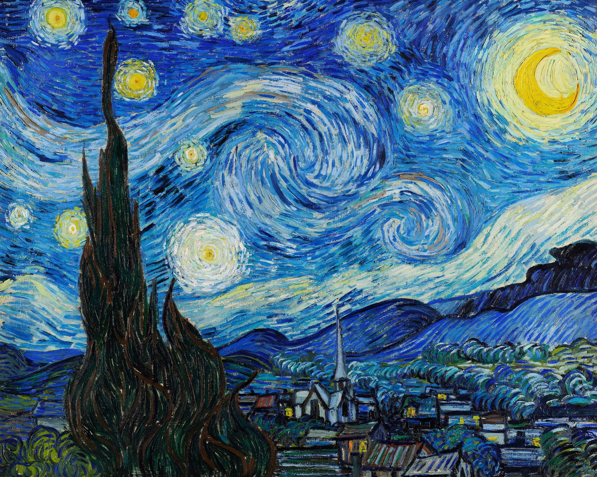 The Starry Night - Poster / Art Print