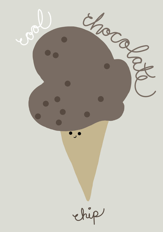 Chocolate Chip - Poster / Art Print