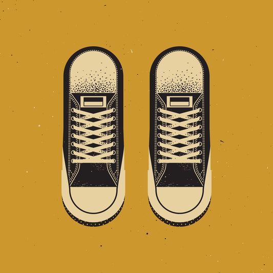 Black Chucks - Poster / Art Print