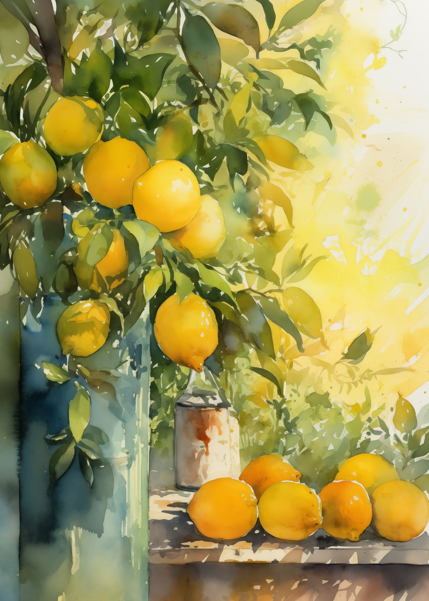 The Lemon Room - Poster / Art Print