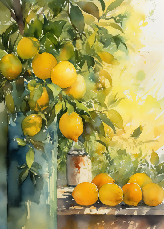 The Lemon Room - Poster / Art Print