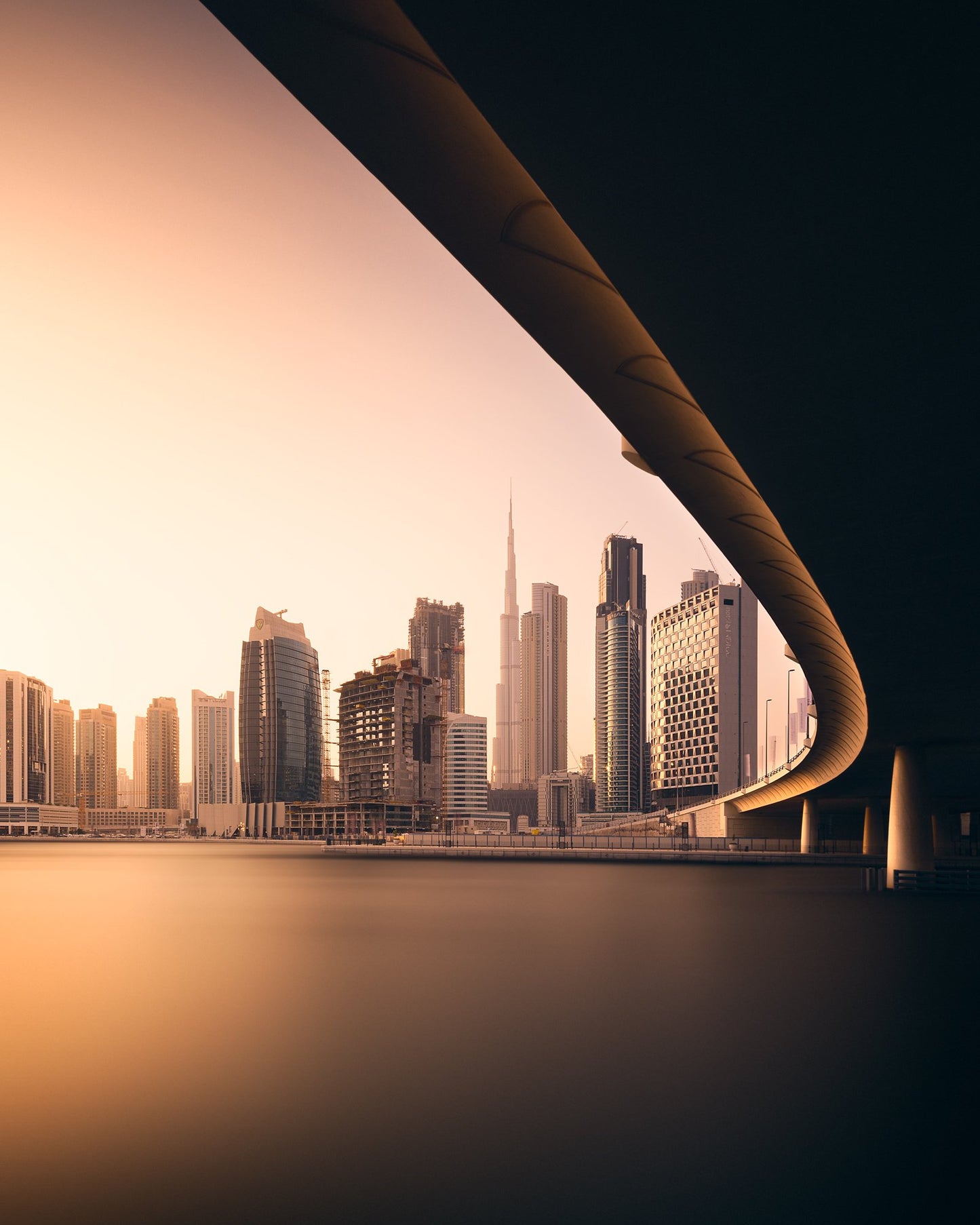Dubai Business Bay - Poster / Art Print