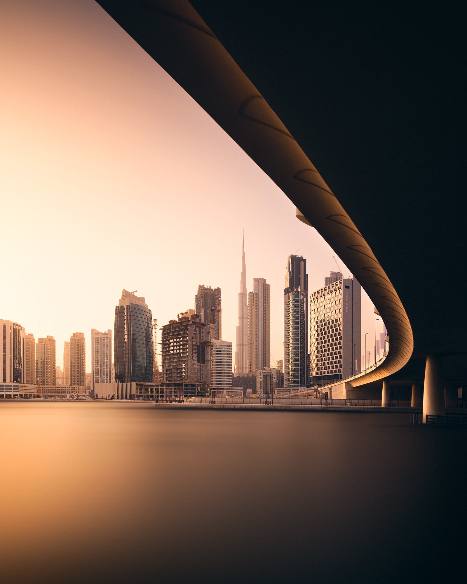 Dubai Business Bay - Poster / Art Print