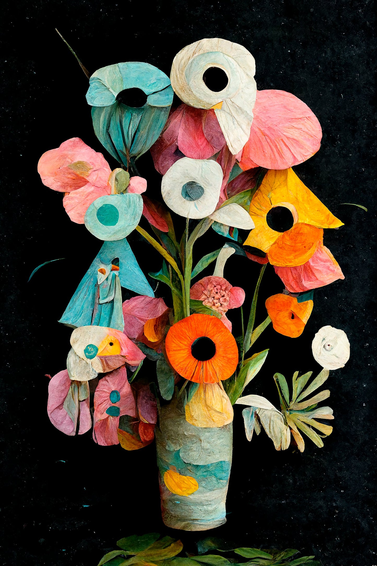 Les Fleurs - Poster / Art Print