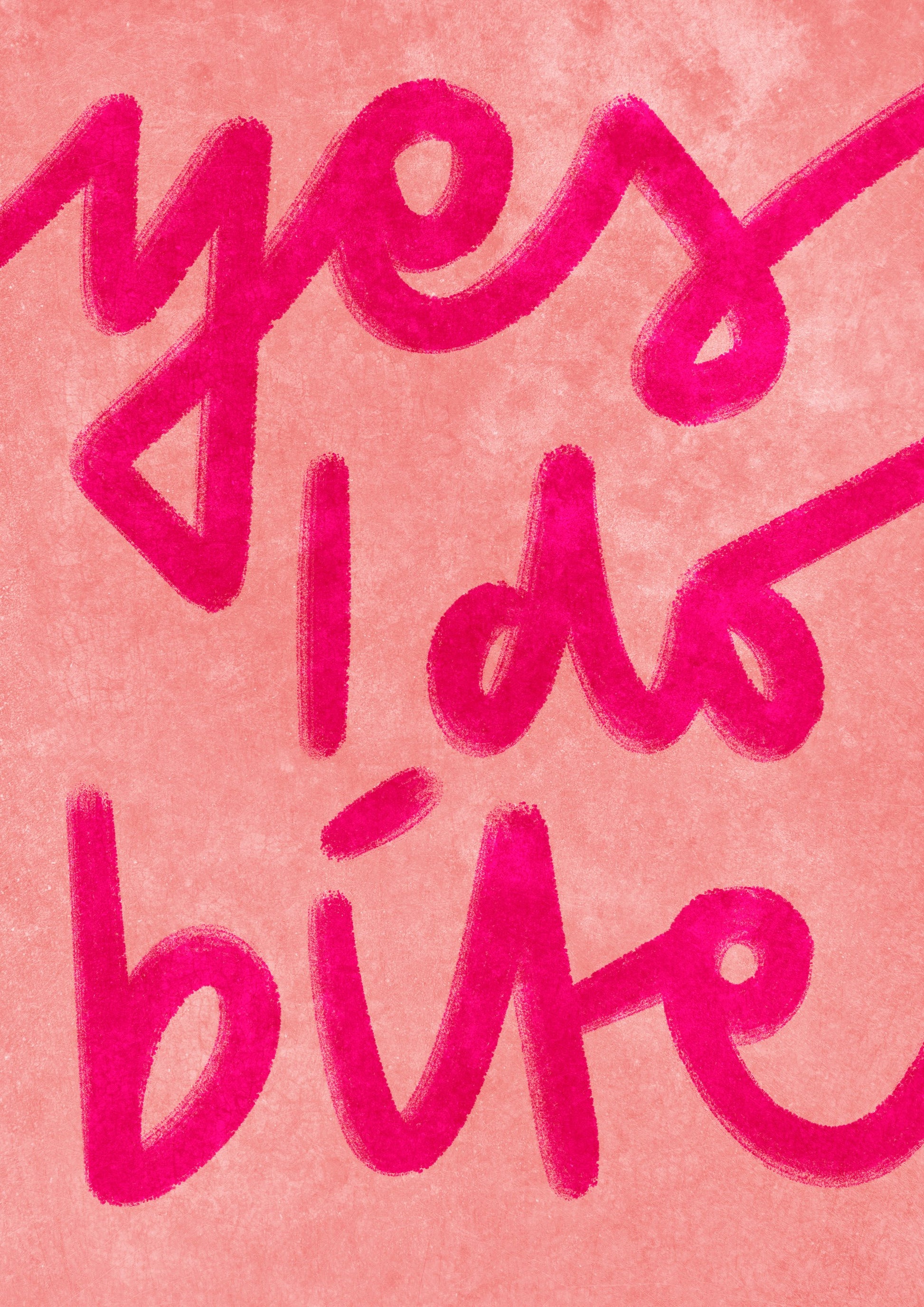 Yes I do bite - Poster / Art Print
