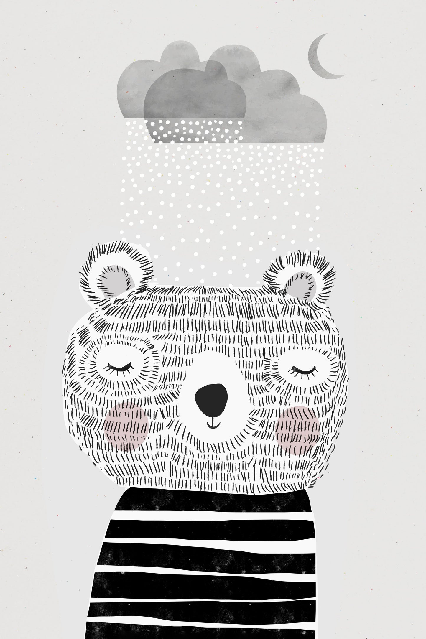 I Love Snow - Poster / Art Print