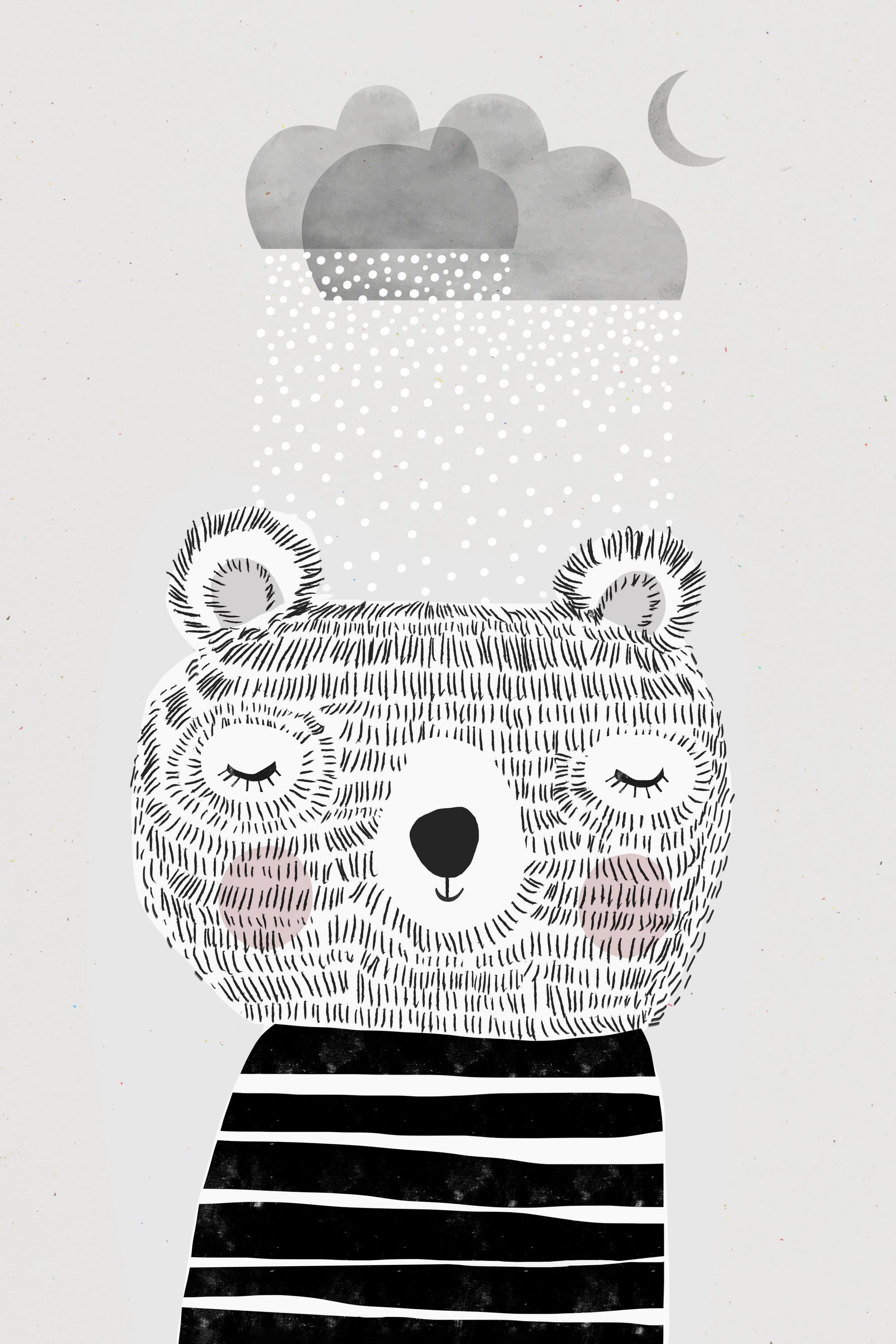 I Love Snow - Poster / Art Print