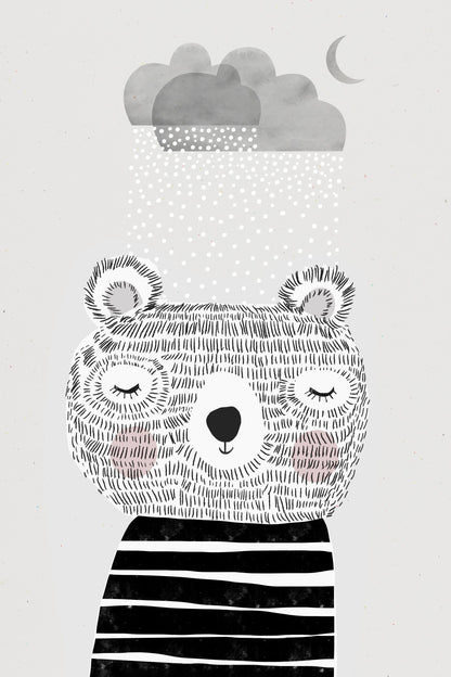 I Love Snow - Poster / Art Print