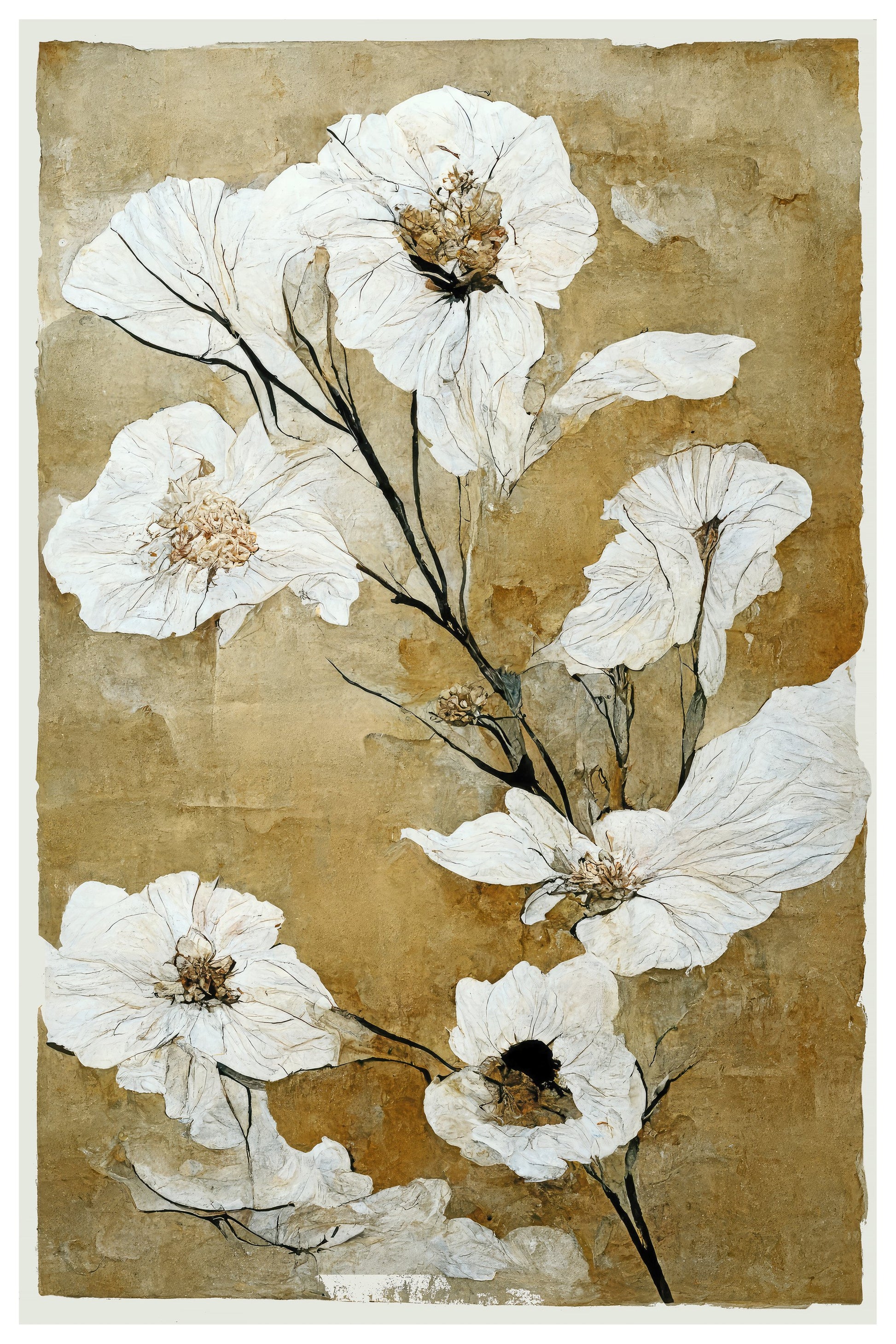 Delicate Blossoms - Poster / Art Print