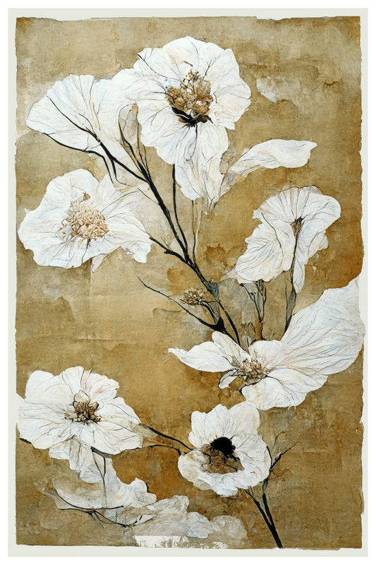 Delicate Blossoms - Poster / Art Print