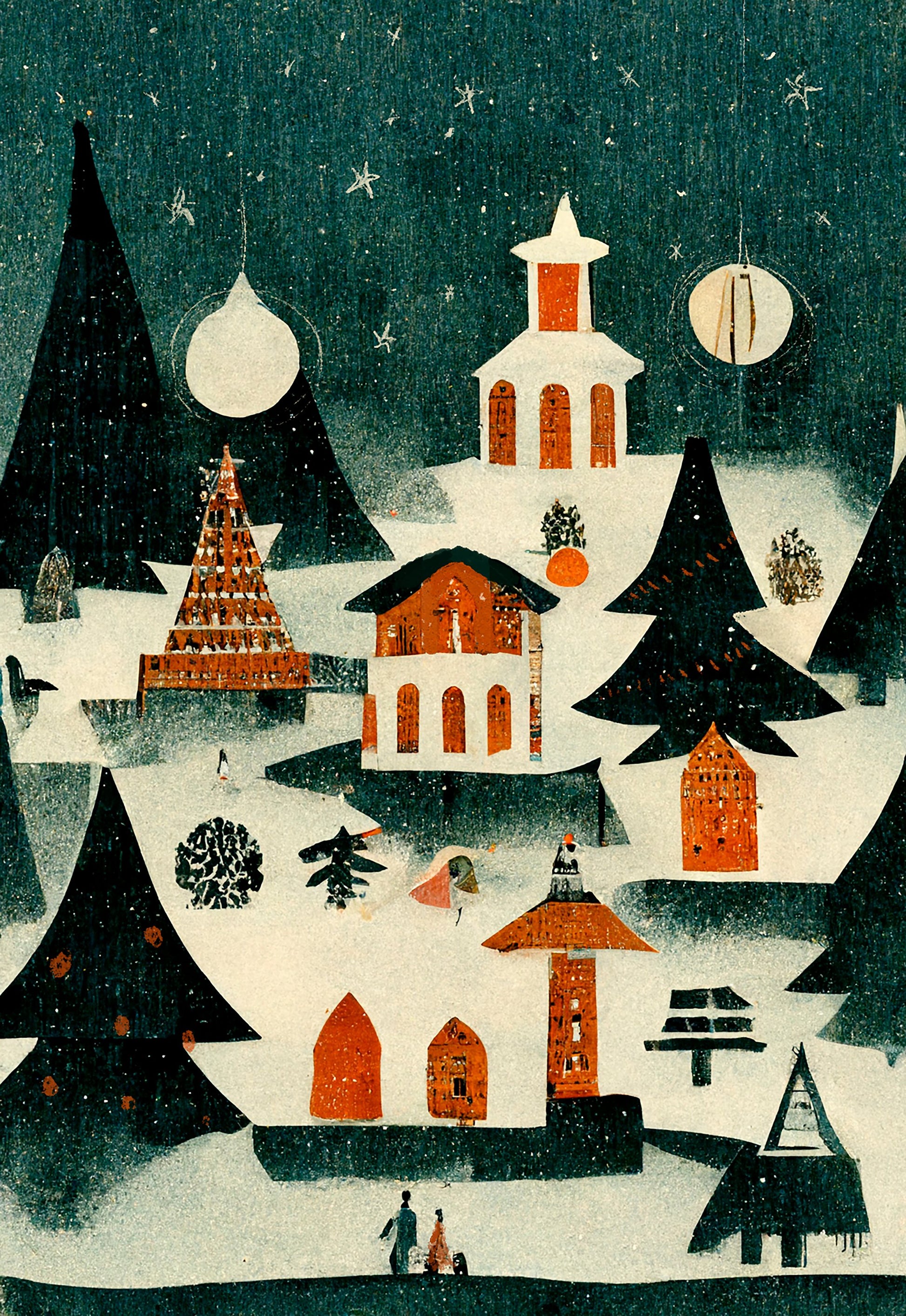 Before Christmas - Poster / Art Print