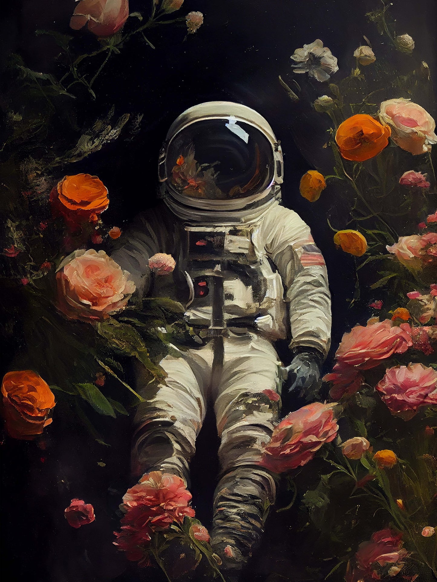 My Space Garden - Poster / Art Print