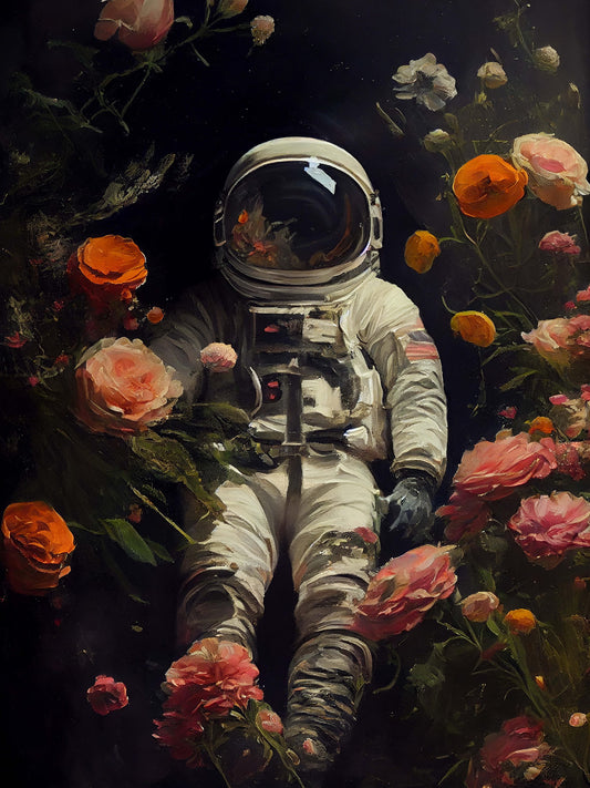 My Space Garden - Poster / Art Print