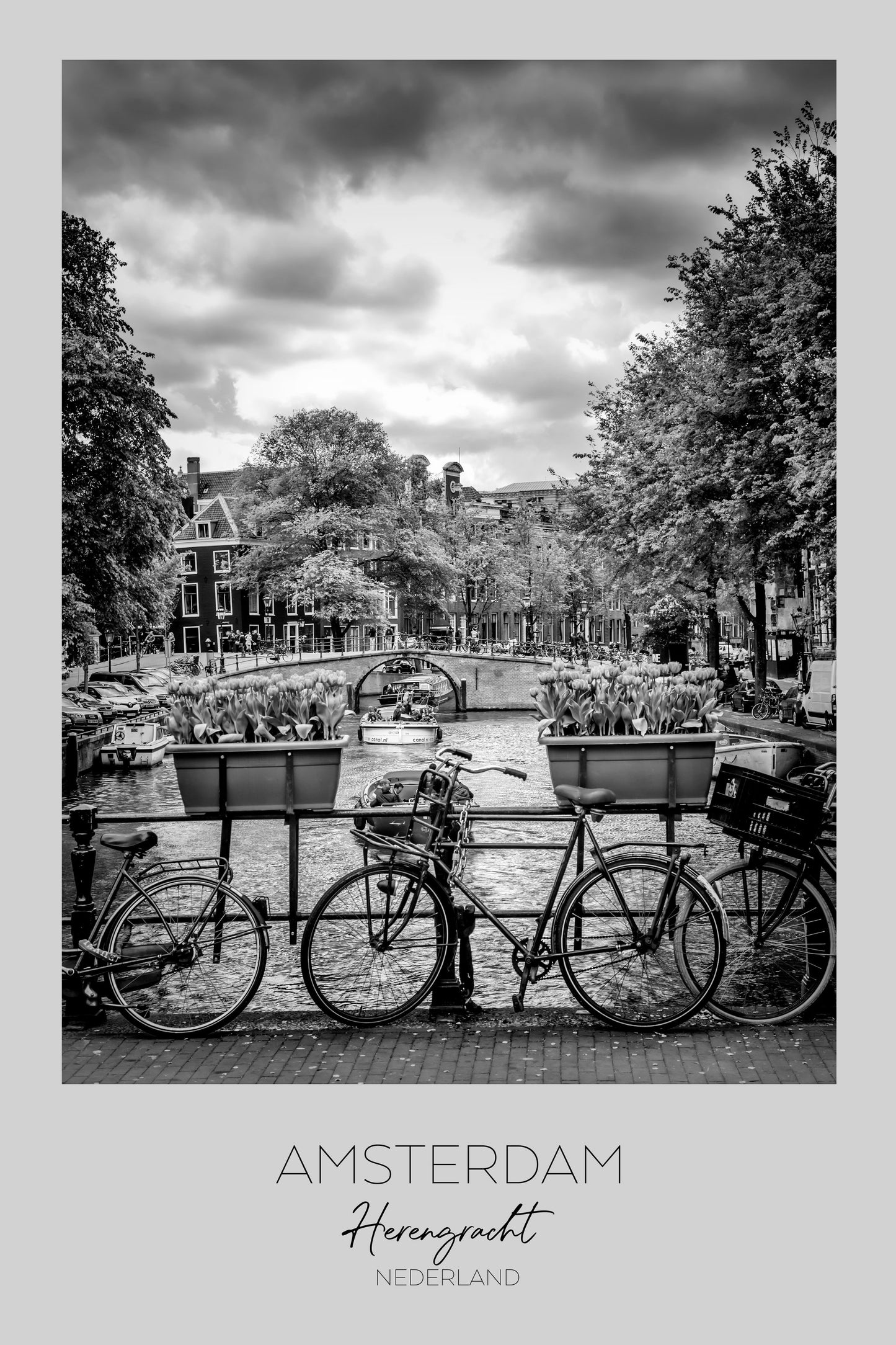 In focus: AMSTERDAM Herengracht - Poster / Art Print