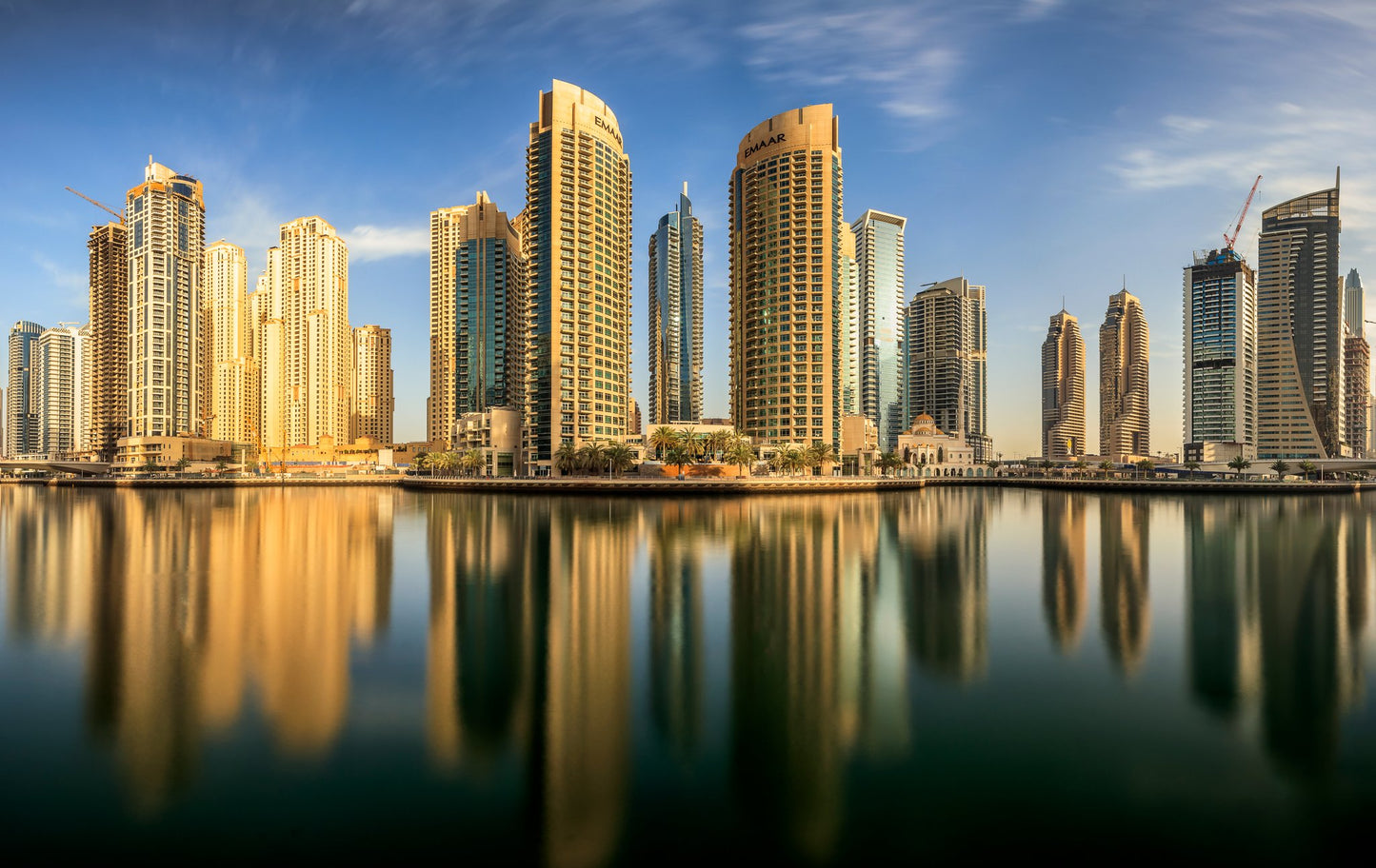 Panoramic Dubai Marina - Poster / Art Print