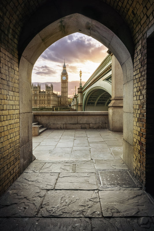 Westminster Tunnel - Poster / Art Print