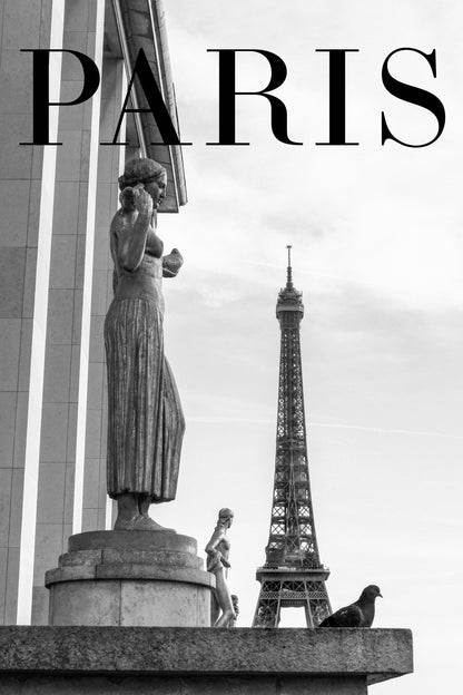 Paris Text 5 - Poster / Art Print
