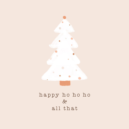 Happy Ho Ho Ho - Poster / Art Print