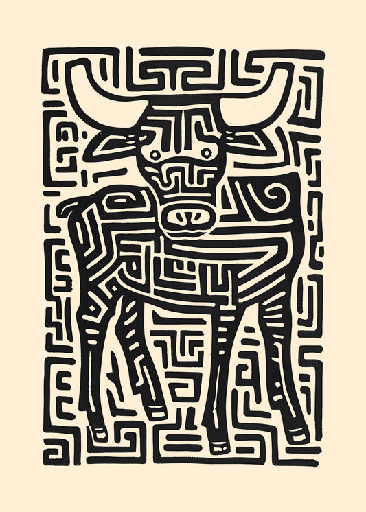Taurus No 2 - Poster / Art Print