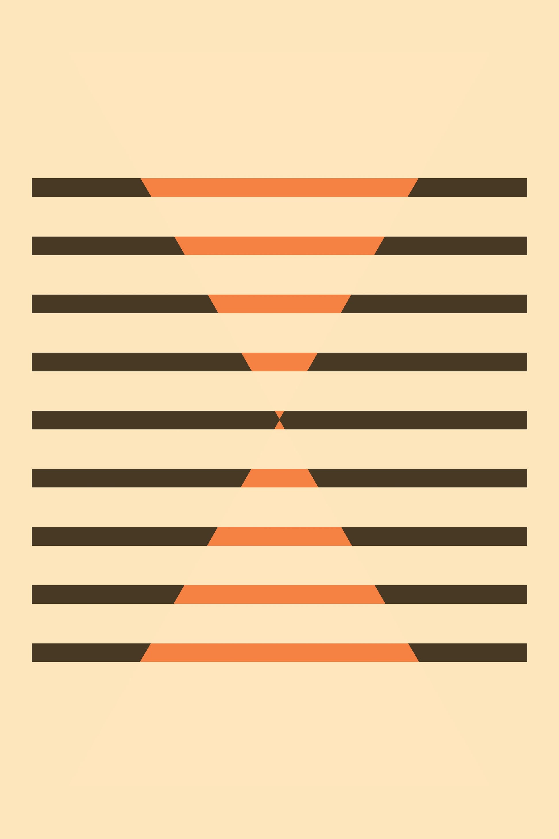 Faded Geometric #1 - Poster / Art Print