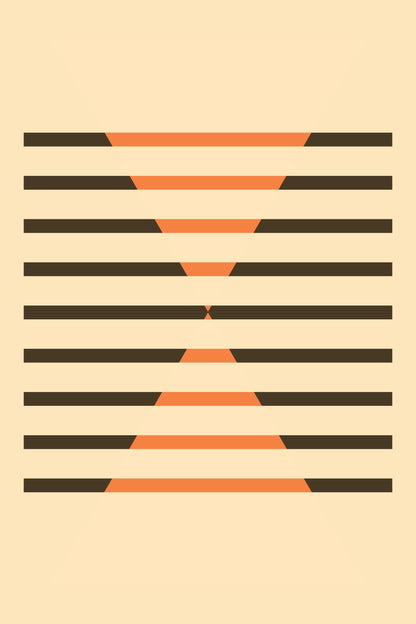 Faded Geometric #1 - Poster / Art Print