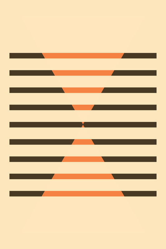 Faded Geometric #1 - Poster / Art Print