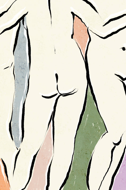 In The Bathhouse - Poster / Art Print