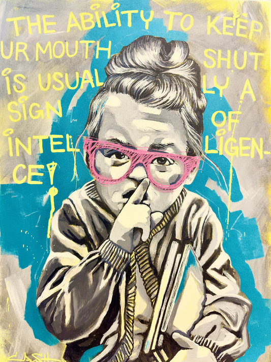 Sign of intelligence - Poster / Art Print