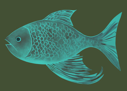 Fantasy Fish - Poster / Art Print