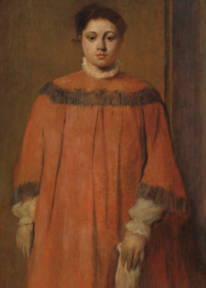 Girl In Red No.2 - Poster / Art Print