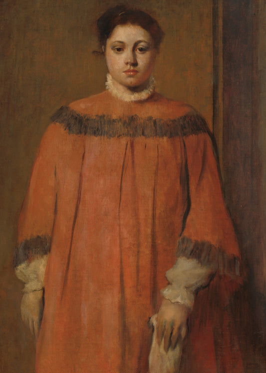 Girl In Red No.2 - Poster / Art Print