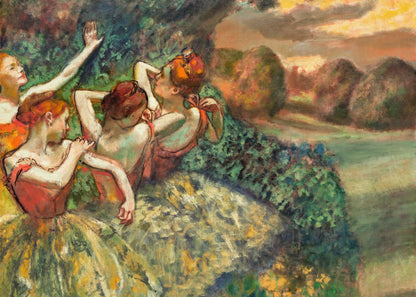 Four Dancers - Poster / Art Print