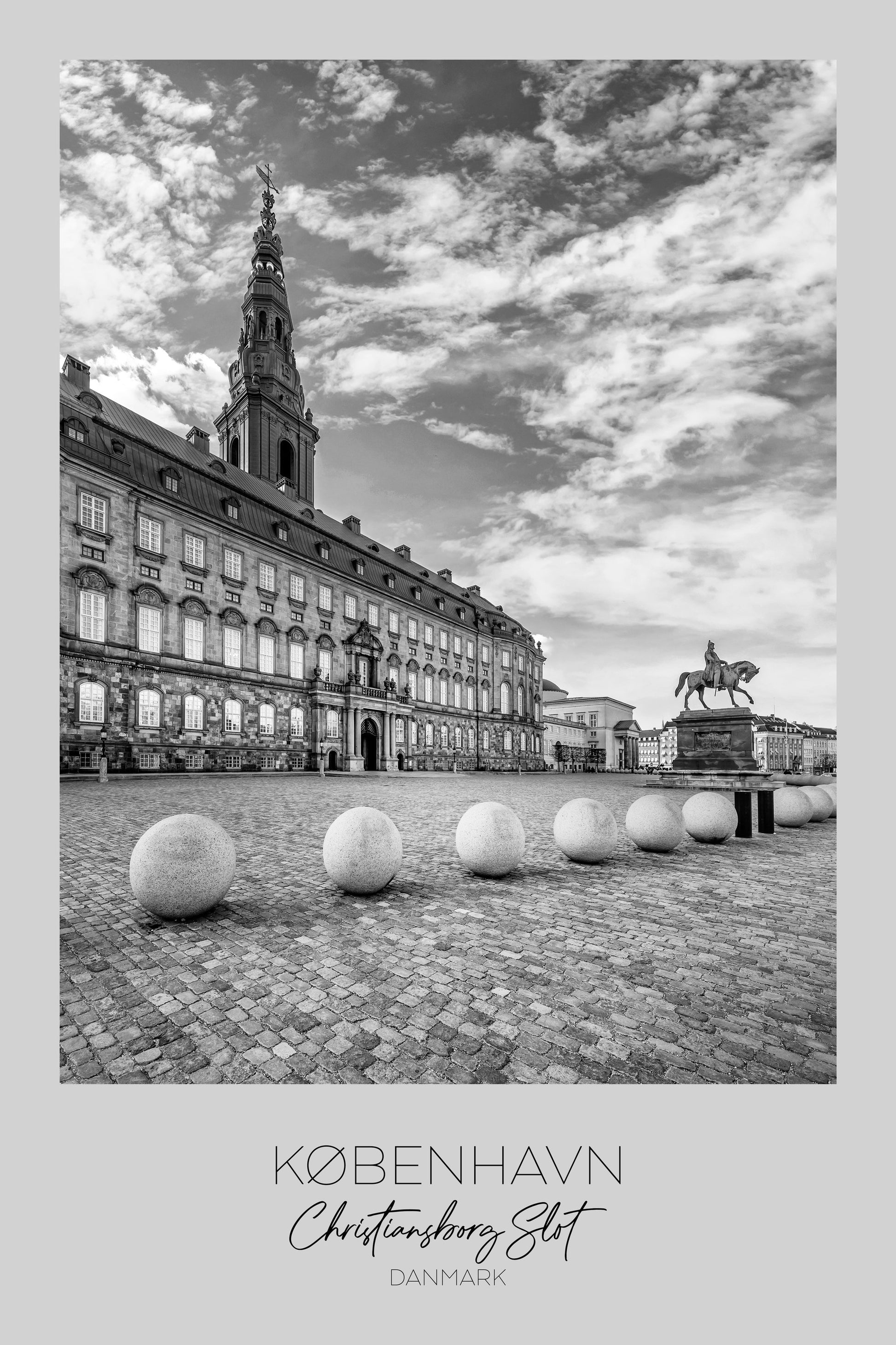 Christiansborg Palace In Copenhagen - Poster / Art Print
