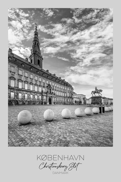 Christiansborg Palace In Copenhagen - Poster / Art Print