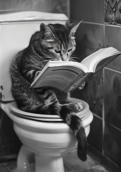 Literary Litter Box - Poster / Art Print