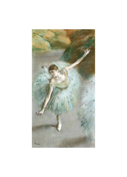 Dancer In Green No.2 - Poster / Art Print