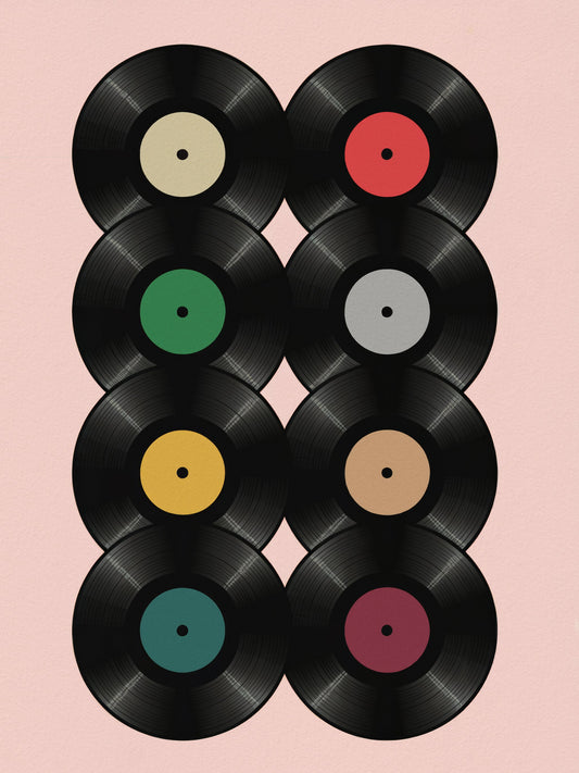 Eight Spins - Poster / Art Print