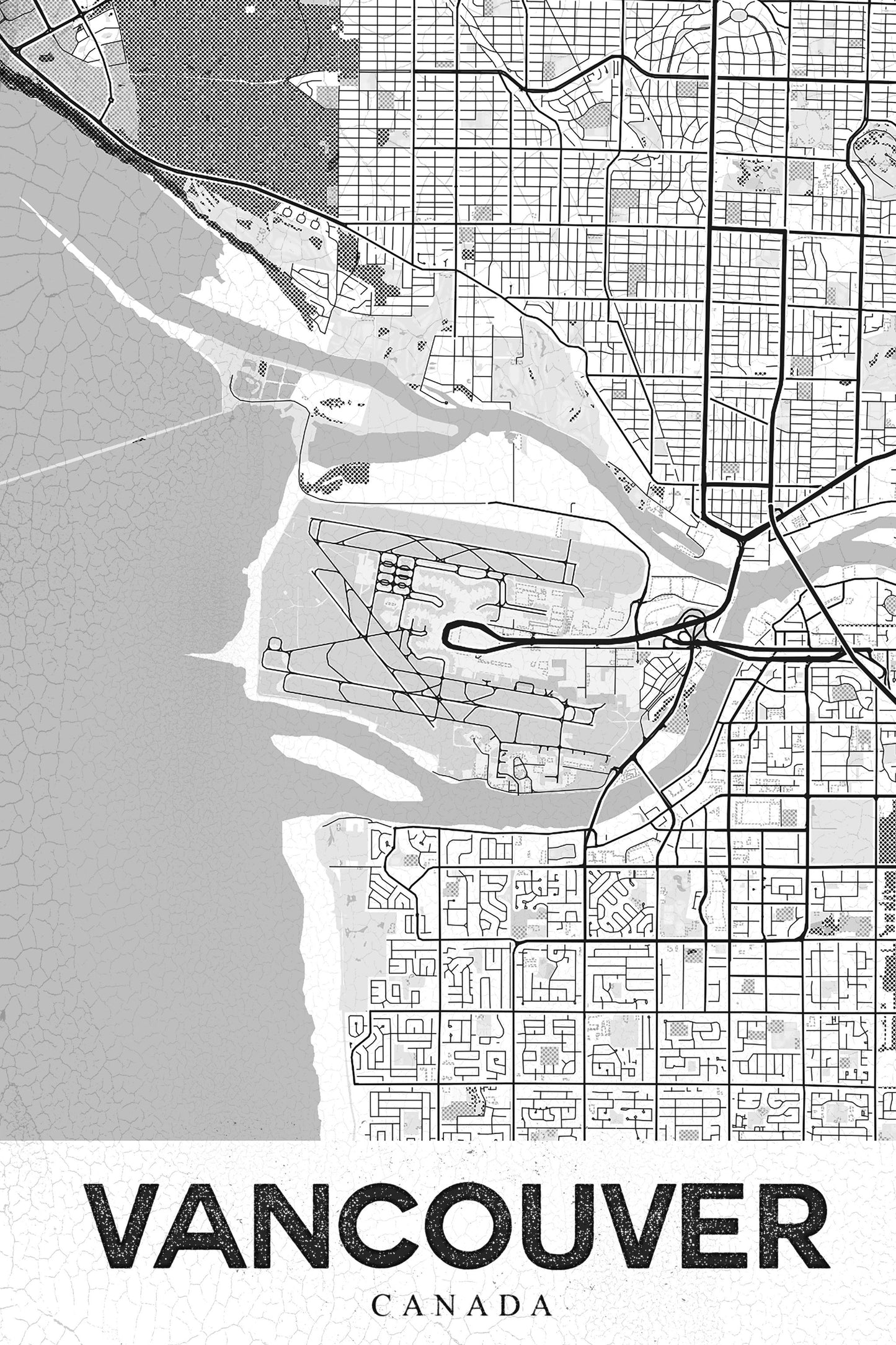 Vancouver White - Poster / Art Print